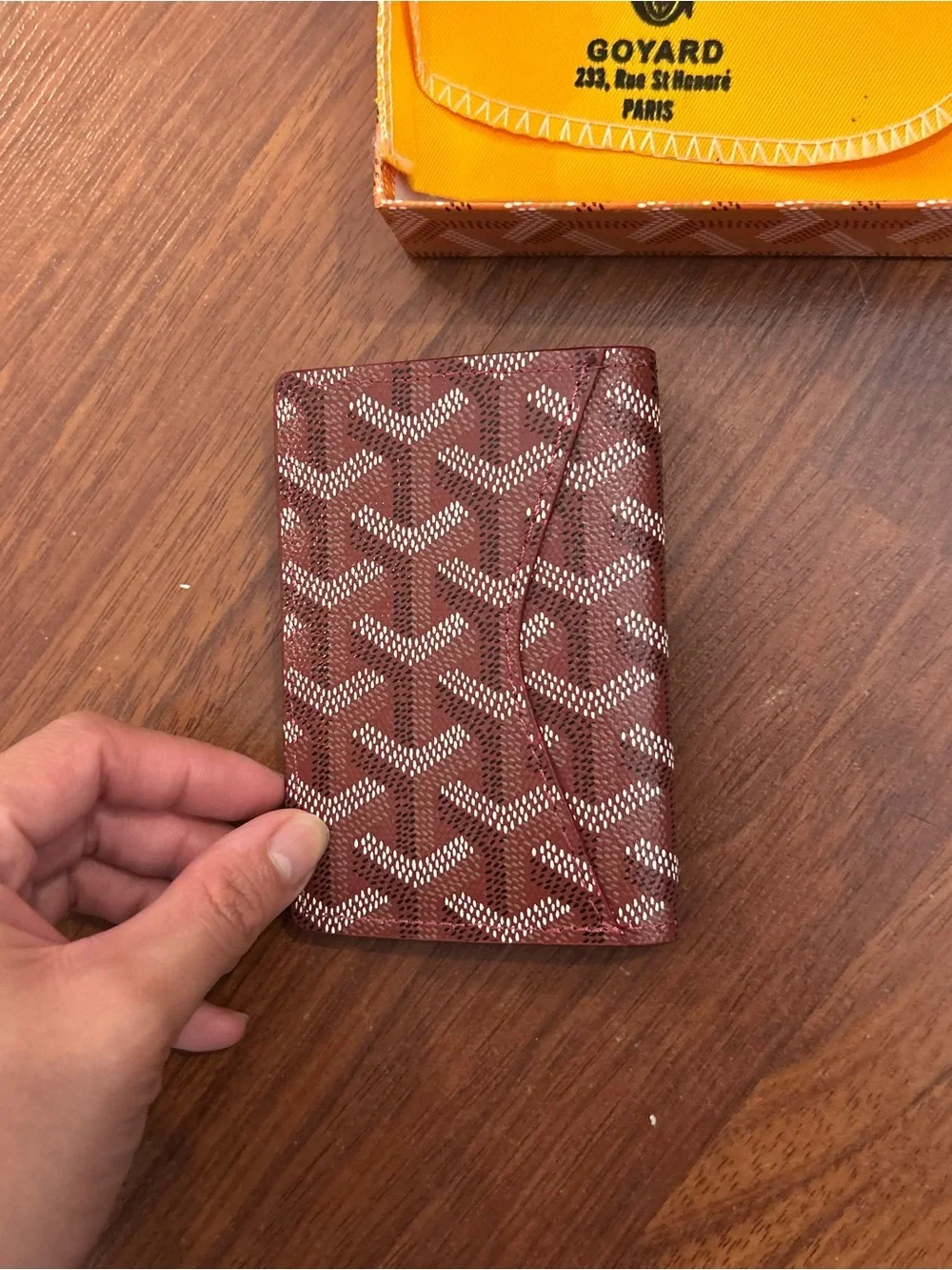 N/A goyard wallet